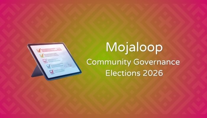 Tablet showing checkboxes - Mojaloop Community Governance Elections 2026